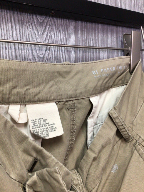 G1 Paper Twill Shorts Size 6